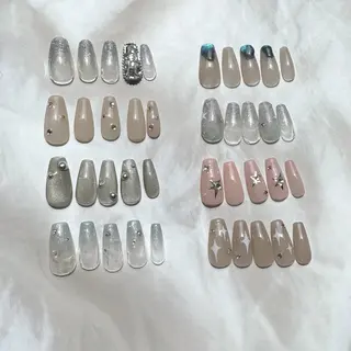 ネイル Aulu'bネイル ボディージュエリーのネイルデザイン