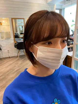 ショート BOTTOMS所属・🌸透明感艶 カラー🌸Yuukiのヘアスタイル