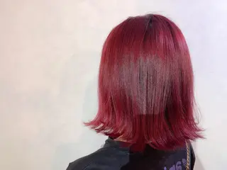 ミディアム チカ/暖色系カラー/ おまかせ大歓迎のヘアスタイル