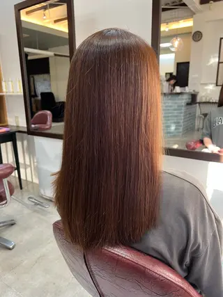 ロング 吉岡 なみのヘアスタイル