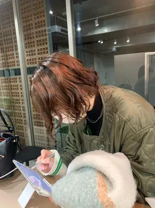 パーマ ボブパーマコテ巻き風 パーマNo1深江秀平のヘアスタイル