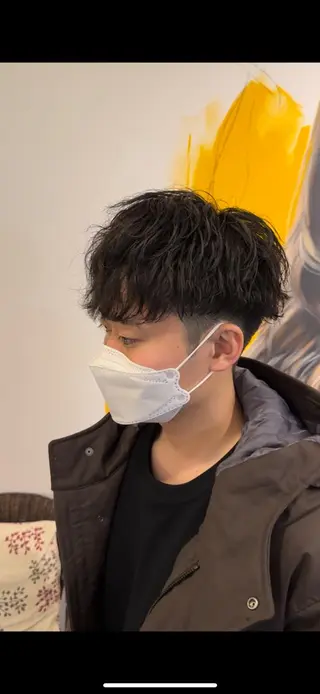 パーマ メンズ SALOWIN名古屋suite店所属・メンズカット/名駅 個室/千田のヘアスタイル