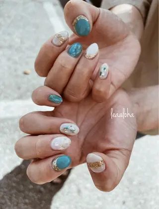 ネイル leaaloha　byBROWN HAIR所属・レアアロハ宇都宮 /ネイル.メンズ脱毛のネイルデザイン