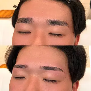 メンズ アイブロウ 八田 紗希の眉毛・アイブロウイメージ