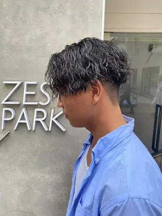 パーマ メンズ 新宿【メンズパーマ】 塩澤太一のヘアスタイル