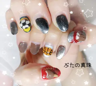 ネイル 林 珠里のネイルデザイン