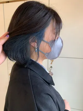 ショート カラー 🫧ウルフカット/ 畑中結衣🫧のヘアスタイル