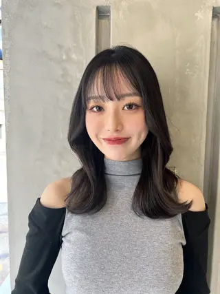 ミディアム カラー 💎透明感カラー特化 💎TAISEIのヘアスタイル