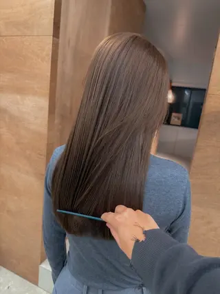 ロング カラー 関 京磨のヘアスタイル