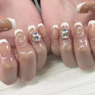 ネイル マツエク・マツパ アイブロウ pu muのネイルデザイン