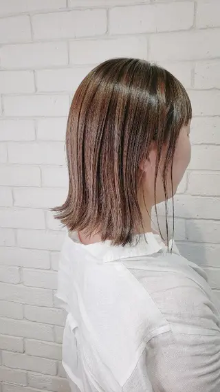 ミディアム カラー private salon Ao所属・紹介制private salonのヘアスタイル
