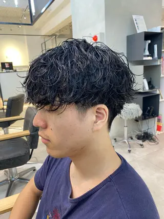 パーマ メンズ 新宿【メンズパーマ】 塩澤太一のヘアスタイル