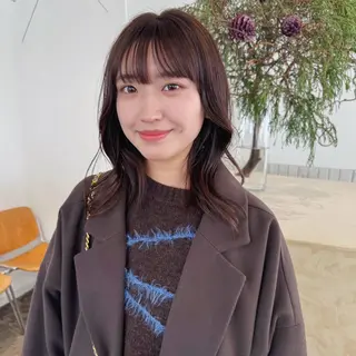 ミディアム スギヤマ ショウゴのヘアスタイル