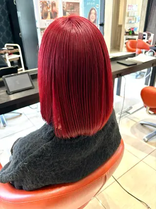 カラー 阿部 脩平のヘアスタイル