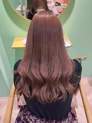 ロング カラー 髪質改善カラー☆ ヘアアレンジmiyuのヘアスタイル