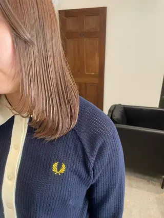 ミディアム 顔周りカット 🎀サヤカ🎀のヘアスタイル