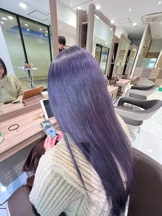 ロング ブリーチ/デザイン 💎ryuyaのヘアスタイル