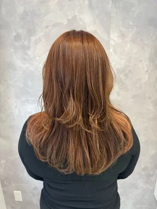 ロング カラー ヒヨシ ルナのヘアスタイル