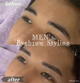 アイブロウ leun OTAKAのヘアスタイル