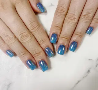 ロング カラー ネイル Q Free nailsのネイルデザイン