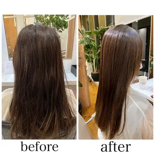 ロング パーマ 門崎未依/レイヤー/ メンズカット🪿🌼のヘアスタイル