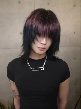 ミディアム メンズ Door所属・大 Daiのヘアスタイル