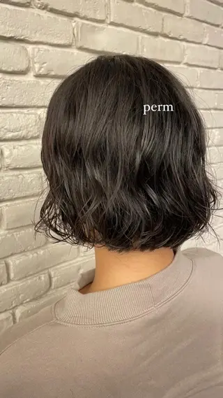 パーマ ♡レイヤー/ボブ 透明感/うらら♡のヘアスタイル