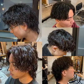 パーマ メンズ メンズ特化/ショート /ツイスパ/結希のヘアスタイル