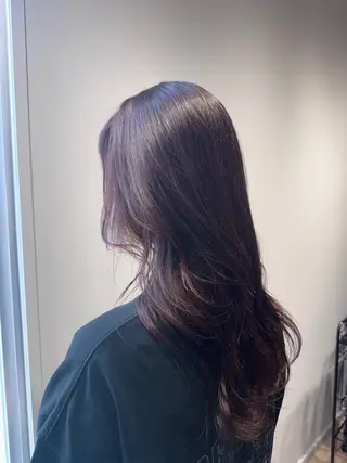 カラー 鈴木 雅捺のヘアスタイル