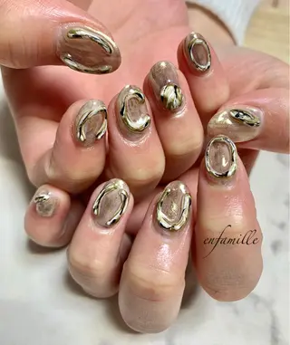 ネイル nail salon en familleのネイルデザイン