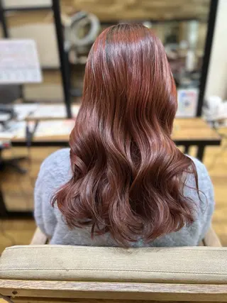 セミロング カラー 🎀たな 🧸のヘアスタイル