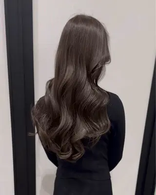 ロング カラー SALOWIN 川崎店所属・ブリーチなしで透明感 🌙有沢透羅のヘアスタイル