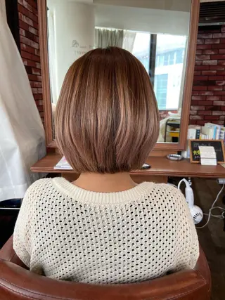 ショート ロイヤルスイート所属・眞壁 華子のヘアスタイル