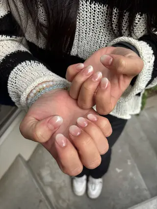 ネイル 倫実/スカルプ /ガーリー/個性派のネイルデザイン