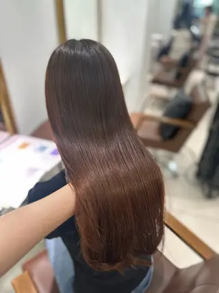 ロング 髪質改善透明感カラー 🤍Nanakoのヘアスタイル