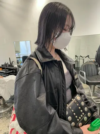 ショート カラー パーマ ヘアアレンジ メンズ キッズ ネイル マツエク・マツパ アイブロウ 艶ハイトーン/ヘア アレンジAYAKAのヘアスタイル