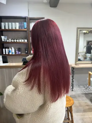 ロング カラー HAIR CALM 鹿島田店所属・✄‬齋藤 なな✄のヘアスタイル