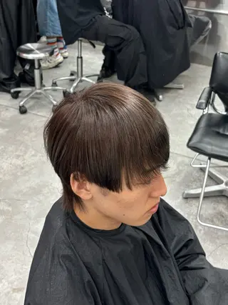 メンズハイトーン 北斗💍レイヤーのヘアスタイル