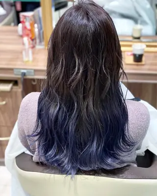 ロング カラー 💎大人ハイライト 💎上杉一也💎のヘアスタイル