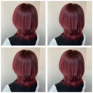 ショート カラー 似合わせ/ブリーチ カラー.岡田友仁のヘアスタイル