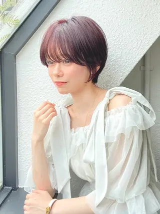 ショート カラー メンズ/スパイキー ショート/isseyのヘアスタイル