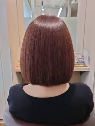 ミディアム 縮毛矯正✨艶髪　 縮毛矯正✨シノハラのヘアスタイル