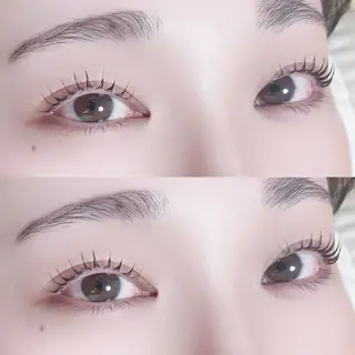 マツエク・マツパ 韓国風顔まわり/ベー ジュ/マツエク♡美咲のマツエク・マツパデザイン