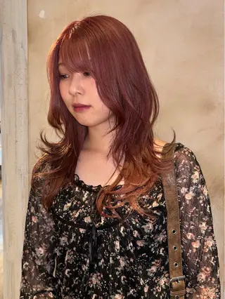 ロング カラー lot所属・大阪/心斎橋 lot mikuのヘアスタイル