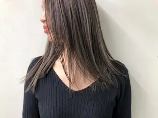 セミロング 小澤大輔 YOLO hairのヘアスタイル