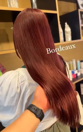 ロング カラー #韓国ハイトーン💓 TOWAのヘアスタイル