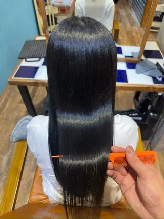 セミロング カラー ヘアアレンジ レイヤー/髪質改善/ 北 啓吾のヘアスタイル