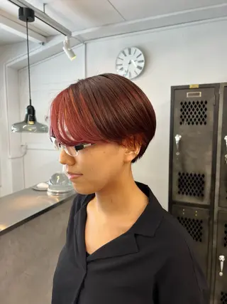 ショート INORI /フェイスレイヤーのヘアスタイル