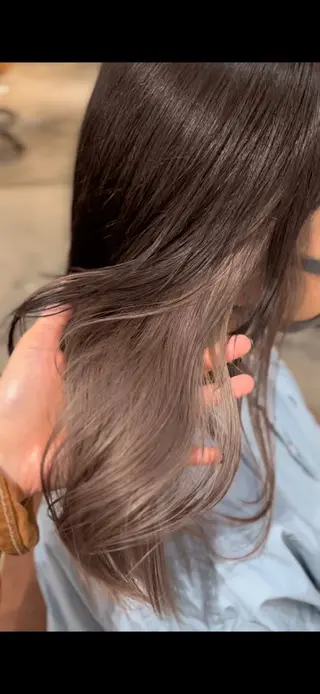 ミディアム 🖤海外風デザイン カラー🖤/りんのヘアスタイル