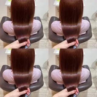 ロング カラー 店長✨️韓国ヘア✖️ 髪質改善カラー／純大のヘアスタイル